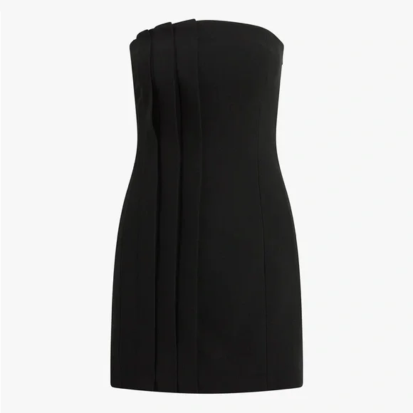 Favorite Daughter The Missed Your Chance Strapless Dress in Black NEW Size 10
